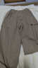 玉極虞男童褲子春秋裝2023新款兒童純棉休閑長(cháng)褲韓版中大童男孩運動(dòng)褲潮 灰色 春秋雙標長(cháng)褲 120 碼(建議身高115厘米) 曬單實(shí)拍圖