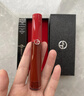 阿瑪尼紅管唇釉#405番茄紅 素顏顯白口紅生日禮物女 曬單實(shí)拍圖