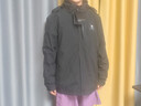 駱駝（CAMEL）羽絨沖鋒衣男女三合一可拆卸防風(fēng)防水登山服戶(hù)外運動(dòng)外套潮 黑色(羽絨內膽) 可拆卸 XL 120-140斤 曬單實(shí)拍圖