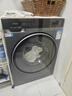 海爾（Haier）新品云溪4.0直驅滾筒洗衣機全自動(dòng)10公斤洗烘一體AI智能投放洗脫一體加熱高溫洗洗衣機以舊換新 洗烘一體 【智能烘干+藍盾除菌+雙漩渦自清潔】 曬單實(shí)拍圖