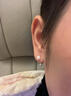 戚小米S999純銀淡水珍珠耳釘女養耳洞足銀耳環(huán)簡(jiǎn)約后掛式耳飾防丟設計 珍珠耳釘一對【999足銀】 曬單實(shí)拍圖