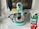 KitchenAid（凱膳怡）廚師機家用進(jìn)口6QT升降式多功能全自動(dòng)和面攪拌機 冰藍 5KSM6583CIC 曬單實(shí)拍圖