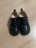 紅蜻蜓童鞋春夏季女童單鞋女孩公主鞋英倫風(fēng)兒童小皮鞋Q53BD038黑色33 曬單實(shí)拍圖