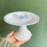 佳億廚連高腳蛋糕盤(pán)精致點(diǎn)心水果托盤(pán)浮雕甜品干果碟子輕奢陶瓷擺件展示臺 6英寸藍染金玉高腳盤(pán) 曬單實(shí)拍圖
