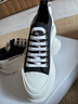 亞歷山大麥昆（Alexander McQueen）女鞋經(jīng)典休閑運動(dòng)鞋黑白帆布鞋697072 W4AAQ 1070 37禮物 曬單實(shí)拍圖