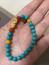 天然蜜蠟散珠串珠原創(chuàng  )礦琥珀手鏈雞油黃配珠文玩珠子手串diy配件 5mm天然雞油黃蜜蠟 精選2顆 曬單實(shí)拍圖