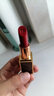 TOM FORD FABULOUS15/16口紅黑管禮盒裝情人節生日禮物TF02/03/100/08/80送女友老婆 黑管16滋潤斯嘉麗紅+禮盒禮袋 曬單實(shí)拍圖