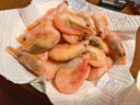 云儲生活格陵蘭頭籽北極甜蝦北極熊刺身大號冰蝦元寶蝦80/100規格 凈重3斤 曬單實(shí)拍圖