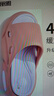 潔麗雅（Grace）厚底涼拖鞋女夏季外穿家居浴室洗澡休閑軟底拖鞋男 粉紫  38-39 曬單實(shí)拍圖