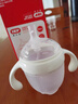 愛(ài)咔威（IKV）兒童水杯 硅膠學(xué)飲吸管嬰幼兒鴨嘴吸嘴杯學(xué)飲兩用 鴨嘴吸嘴兩用-小白瓶 160ml 曬單實(shí)拍圖