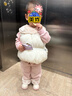 babycare羽絨馬甲兒童背心寶寶嬰幼兒嬰兒輕薄款2024年冬 奶酪白 100cm  曬單實(shí)拍圖