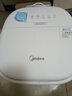 美的（Midea）泡腳桶按摩足浴盆加熱暖腳自動按摩洗腳盆泡腳保暖盆理療恒溫高深桶生日禮物送男女友ZL305極地白 曬單實拍圖