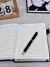 嘉然恒 筆記本本子a5商務(wù)記事本簡(jiǎn)約加厚日記本辦公文具用品皮面綁帶本子工作會(huì )議記錄本子可定制 墨綠 曬單實(shí)拍圖