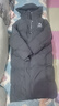 鴨鴨（YAYA）奢金羽絨服女冬季新款極寒長(zhǎng)款過(guò)膝情侶男女同款加厚保暖外套 黑金色 M (建議115-130斤) 曬單實(shí)拍圖