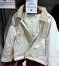 優(yōu)衣庫合作款/女裝PUFFTECH空氣棉服短茄克/夾克25秋冬新款479764 30 淺米色 XL 曬單實(shí)拍圖