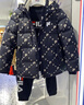 FILA斐樂(lè )兒童羽絨服2025年冬男女童防潑水外套面包服保暖冬裝 曬單實(shí)拍圖