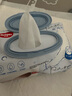 好奇（Huggies）純水?huà)雰簼窠?0抽12包手口屁屁擦去99.9%細菌去油污消毒家庭裝 曬單實(shí)拍圖