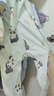 babycare山茶花連體衣春新品包屁衣新生兒爬服寶寶衣服 抱抱熊貓  80cm 曬單實(shí)拍圖