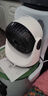 小米鍋巴電熱取暖器循環(huán)空調扇辦公室兩用一體曖風(fēng)機臥室小型靜音小太陽(yáng) [黑白標準款] 冷暖兩用-3秒速熱 節能省電 曬單實(shí)拍圖