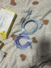 倍思【晶耀】系列Type-C數據線(xiàn)適用100W/66W華為充電線(xiàn)6A快充線(xiàn)Mate70pro/P50/40榮耀70小米 2米 紫 曬單實(shí)拍圖