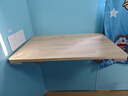 游復吟掛墻桌 實(shí)木折疊桌掛墻桌墻面電腦桌學(xué)習桌壁掛桌墻壁書(shū)桌墻上可 60*40【實(shí)木清漆】木支架 曬單實(shí)拍圖
