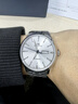 上海（SHANGHAI）男士手表男 先行者男表 自動(dòng)機械名表防水夜光商務(wù)鋼帶送父親3085 白盤(pán)鋼帶【夜光指針/雙歷顯示】 曬單實(shí)拍圖
