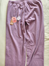 小護士女士發(fā)熱棉基礎打底秋褲中厚吸光發(fā)熱保暖紫色 XL(175/105) 曬單實(shí)拍圖