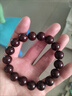 招財紫金鼠光珠菩提子手串男士天然原籽文玩佛珠念珠繞指柔盤(pán)玩女 精品紅皮紫金鼠15mm 曬單實(shí)拍圖