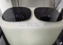 萬(wàn)家能雙倉內衣洗衣機渦輪全自動(dòng)洗烘一體迷你小型雙桶艙內衣內褲專(zhuān)用洗衣機洗襪子高溫家用脫水機清洗機 【洗脫煮洗】96℃煮洗|UVC銀離除菌|不銹鋼內桶 曬單實(shí)拍圖