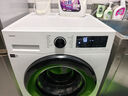 三星（SAMSUNG）AI神5系 滾筒單洗 12KG大容量全自動(dòng)滾筒AI泡泡凈蒸汽除菌超薄嵌入 白 WW12DG5B24AWSC 曬單實(shí)拍圖