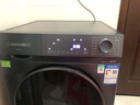 西門(mén)子（SIEMENS）小晶鉆plus智能投放10kg滾筒洗衣機全自動(dòng) 智能投放 深層凈洗 羊毛洗滌 湖蘊藍 XQG100-WG52H2I10W 曬單實(shí)拍圖