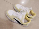 百麗踏原創(chuàng  )加絨面包鞋女復古百搭運動(dòng)休閑板鞋女2026秋冬新款防滑女鞋 白黃色加棉 加絨 【升級款專(zhuān)柜版】 37 (235mm) 【標準尺碼】 曬單實(shí)拍圖