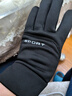詩(shī)蘭倫薩手套男冬季保暖防水防風(fēng)防滑戶(hù)外運動(dòng)健身鍛煉加絨加厚觸屏皮男士手套冬騎行摩托車(chē)防寒手套 黑色-加絨 曬單實(shí)拍圖