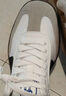 駱駝（CAMEL）德訓鞋流白薄底女鞋休閑運動(dòng)鞋子 K25B09L7067 象牙白/黑 37 曬單實(shí)拍圖