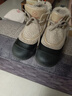 卡帝樂(lè )鱷魚(yú)（CARTELO）加絨媽媽棉鞋女2025冬新款厚底高幫雪地靴女軟底防滑短靴女 灰色 40 曬單實(shí)拍圖