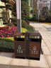 藝岑戶(hù)外垃圾桶室外景區不銹鋼分類(lèi)環(huán)衛桶公園小區高檔果皮箱物業(yè)定制 【熱門(mén)款】201不銹鋼咖色烤漆 曬單實(shí)拍圖