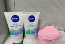妮維雅洗面奶男女士去黑頭磨砂潔顏乳控油抑痘深層清潔毛孔痘印 曬單實(shí)拍圖