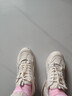 鴻星品尓克真皮運動(dòng)鞋女2025春秋季新款大碼女鞋子41一43防滑軟底老爹鞋 米色皮面升級款 37 曬單實(shí)拍圖