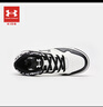 安德瑪（Under Armour）兒童板鞋男女童休閑板鞋冬款防撞耐磨兒童中幫運動(dòng)板鞋2441308 白/黑 39 曬單實(shí)拍圖