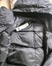優(yōu)衣庫合作款/女裝男裝PUFFTECH空氣棉服連帽外套/秋冬新款480064 08 深灰色 M 曬單實(shí)拍圖