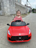 小果凍玩具車(chē)大號可坐人四輪驅動(dòng)兒童電動(dòng)汽車(chē)1-3-6歲可遙控寶寶童車(chē) 尊享紅【防爆電瓶+早教音樂(lè )+炫酷燈光+流暢自駕】 【京東快遞 送貨上門(mén)】早教音樂(lè )+炫酷燈光 曬單實(shí)拍圖