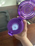 香味保溫杯女士高顏值304不銹鋼水杯兒童學(xué)生白開(kāi)水喝出果味杯子 紫色漸變700ml保溫杯+5味環(huán) 曬單實(shí)拍圖