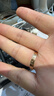 卡地亞（Cartier）LOVE系列 18K玫瑰金色窄版LOVE戒指單枚 B4085200-53 曬單實(shí)拍圖