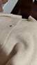 帕什羊絨衫女開(kāi)衫半高領(lǐng)100%山羊絨7針厚款針織外套PS-71 無(wú)染色米駝 M (90-110斤) 曬單實(shí)拍圖