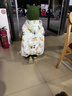 愛(ài)貝迪拉（AIBEDILA）嬰兒披風(fēng)斗篷秋冬外出女寶寶男童加厚出門(mén)防風(fēng)防寒外套小月齡披肩 胖達果園 曬單實(shí)拍圖