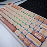 AKKO饅頭樂(lè )園MG108B 可愛(ài)鍵帽機械鍵盤(pán)三模RGB熱插拔電腦筆記本客制化鍵盤(pán) 七夕情人節禮物送女友 曬單實(shí)拍圖