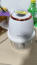 榮事達絞肉機家用小型料理機無(wú)線(xiàn)電動(dòng)打蒜器搗蒜泥神器多功能輔食機廚房絞餡機蒜蓉機攪蒜器蒜泥搗碎器 【雙6葉刀+加厚玻璃】 0.35L 細膩絞肉蒜 曬單實(shí)拍圖