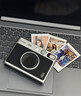 富士（FUJIFILM）立拍立得instax mini EVO拍立得相機升級款 minievo一次成像復古 mini EVO黑色 ins套=相機+10相紙+殼+冊(熱銷(xiāo)) 曬單實(shí)拍圖