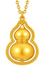 周大福經(jīng)典傳承葫蘆吊墜足金黃金項鏈女生日禮物F235847新年禮物 40cm 約13.99g計價(jià)(工費1280) 曬單實(shí)拍圖