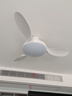 TCL全光譜護眼風(fēng)扇燈客廳吊扇燈餐廳燈風(fēng)扇一體電風(fēng)扇吊燈 吸頂白色-42寸三葉-變頻-雙控 曬單實(shí)拍圖
